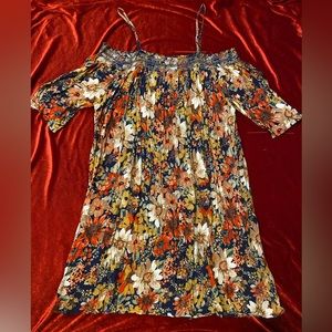 Off-the-shoulder Boho Dress